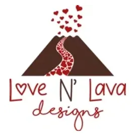 lovenlavadesigns brand logo for lovenlavadesigns.com