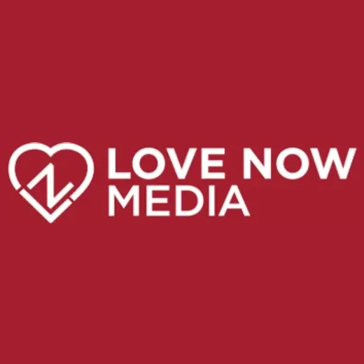lovenowmedia brand logo for lovenowmedia.com