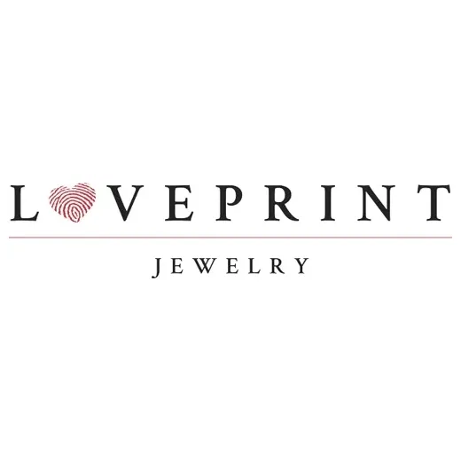 loveprintjewelry brand logo for loveprintjewelry.com