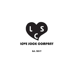 lovesockcompany brand logo for lovesockcompany.com
