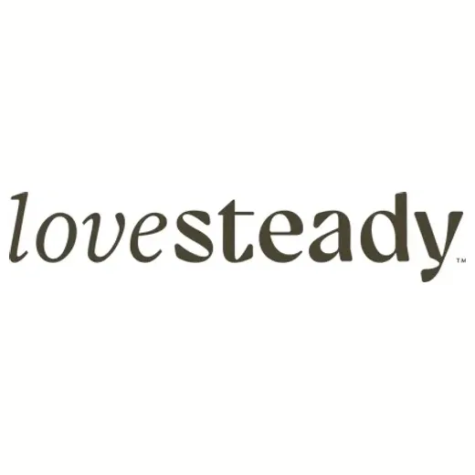 lovesteady brand logo for lovesteady.co