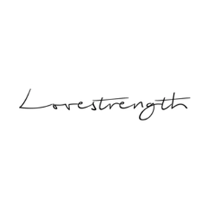 lovestrength brand logo for lovestrength.com