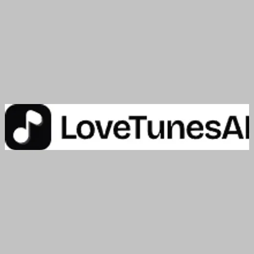 lovetunesai brand logo for lovetunesai.com