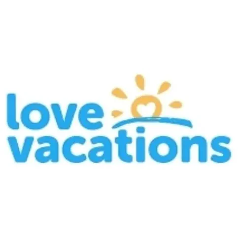 lovevacations brand logo for lovevacations.com