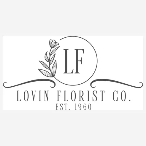 lovinflorist brand logo for lovinflorist.com