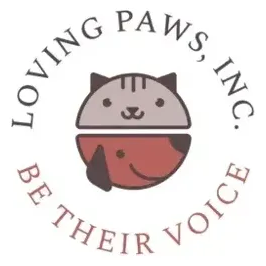lovingpawsinc brand logo for lovingpawsinc.com