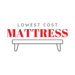 lowestcostmattress brand logo for lowestcostmattress.com