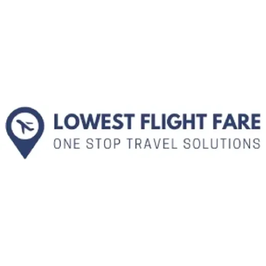 lowestflightfares brand logo for lowestflightfares.com