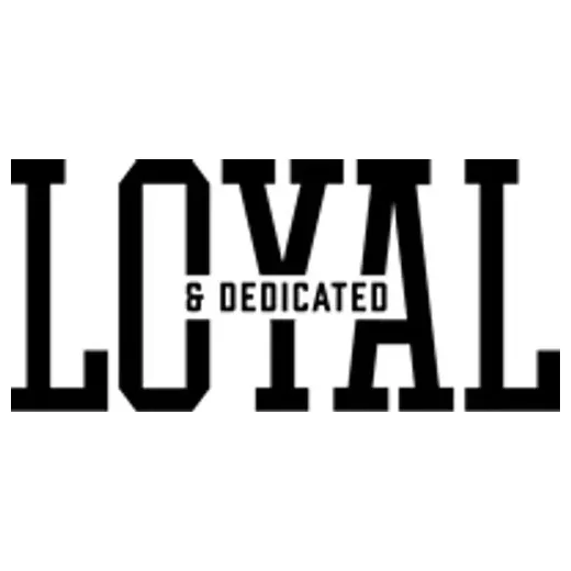 loyalanddedicated brand logo for loyalanddedicated.com