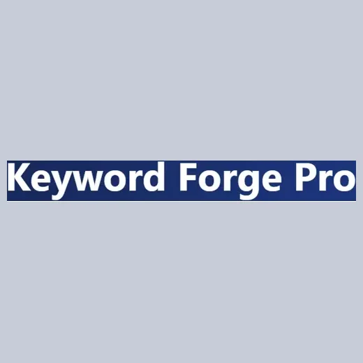 Keywordforge brand logo for lp.keywordforge.pro