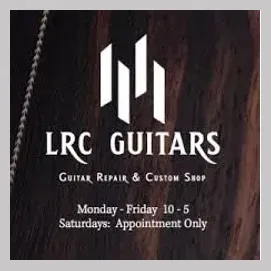 lrcguitars brand logo for lrcguitars.com