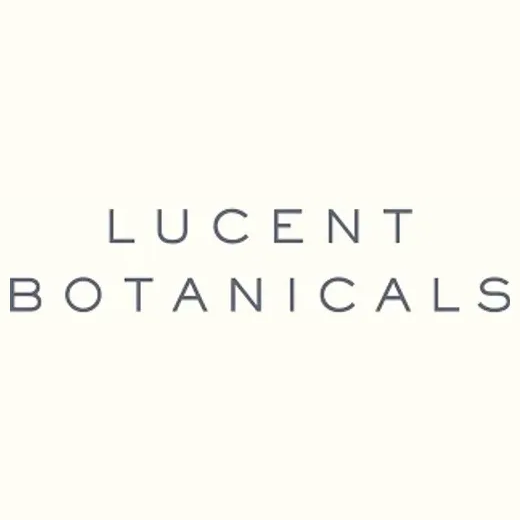 lucentbotanicals brand logo for lucentbotanicals.com