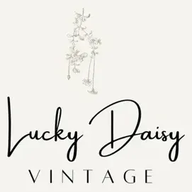 luckydaisyvintage brand logo for luckydaisyvintage.com