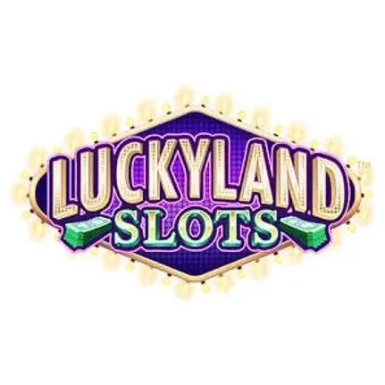 luckylandslots brand logo for luckylandslots.com
