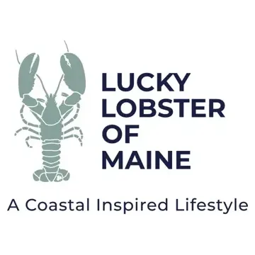 luckylobsterofmaine brand logo for luckylobsterofmaine.com