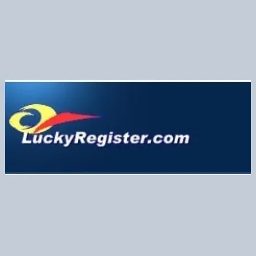 luckyregister brand logo for luckyregister.com