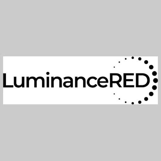 luminancered brand logo for luminancered.com