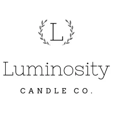 luminositycandleco brand logo for luminositycandleco.com