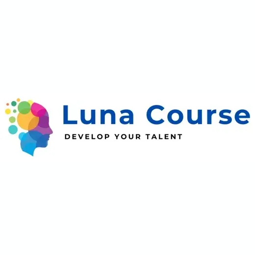 lunacourse brand logo for lunacourse.com