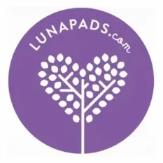 lunapads brand logo for lunapads.com