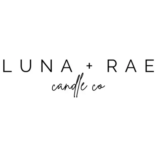 lunaraecandleco brand logo for lunaraecandleco.com