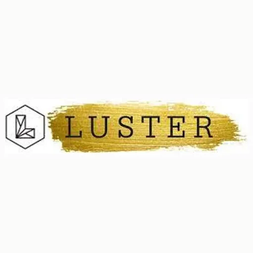 lustergifts brand logo for lustergifts.com