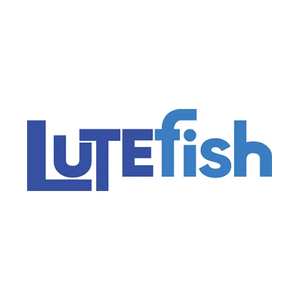 lutefish brand logo for lutefish.com