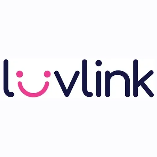 luvlink brand logo for luvlink.com