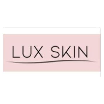 LUX SKIN brand logo for luxskin.co