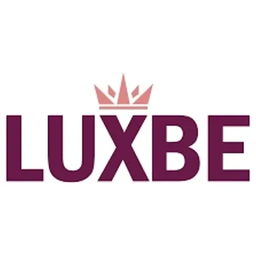 luxbe brand logo for luxbe.com