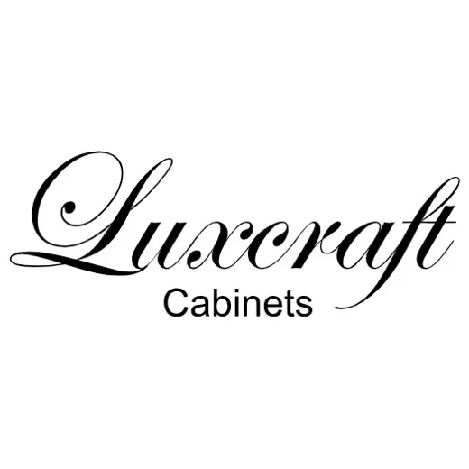 luxcraftcabinets brand logo for luxcraftcabinets.com