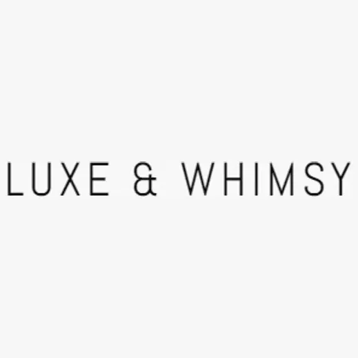 luxeandwhimsy brand logo for luxeandwhimsy.com