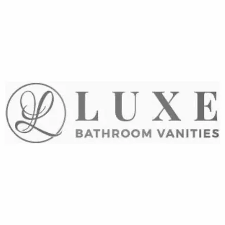 luxebathvanities brand logo for luxebathvanities.com
