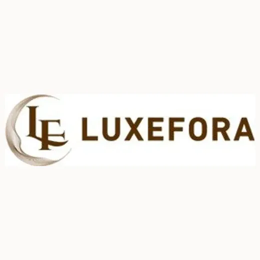 luxefora brand logo for luxefora.com