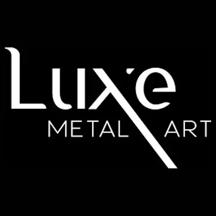 luxemetalart brand logo for luxemetalart.com