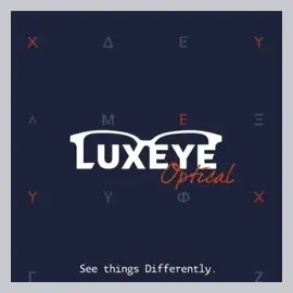 luxeyeoptical brand logo for luxeyeoptical.com
