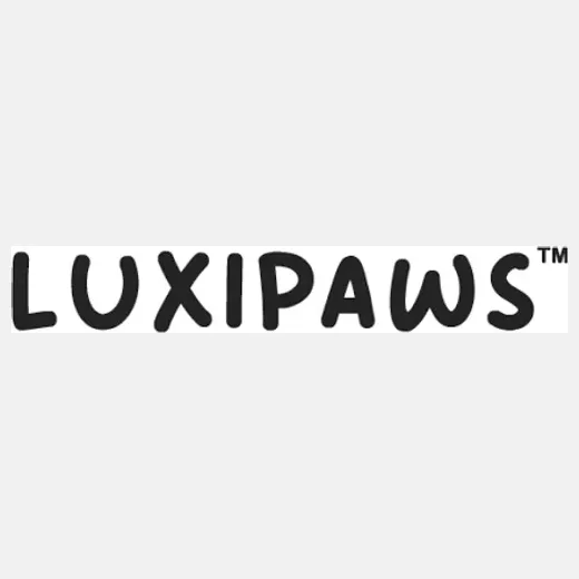 luxipaws brand logo for luxipaws.com