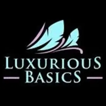 luxuriousbasics brand logo for luxuriousbasics.com