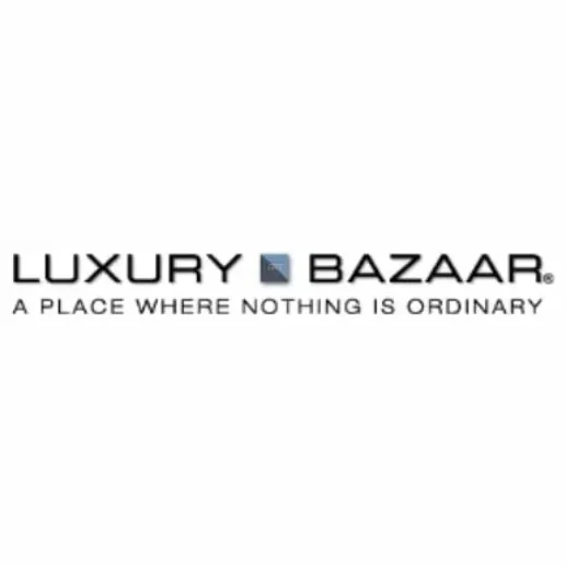 luxurybazaar brand logo for luxurybazaar.com