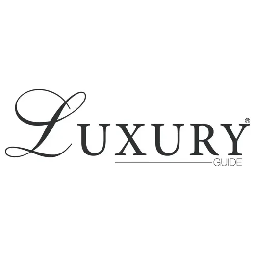luxuryguideusa brand logo for luxuryguideusa.com