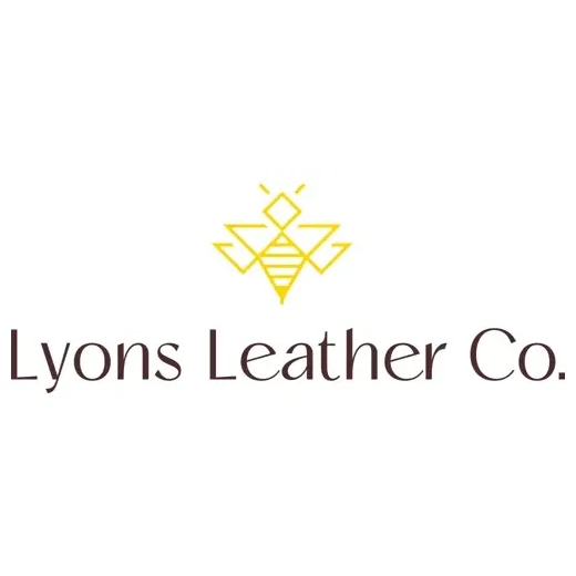 lyonsleatherco brand logo for lyonsleatherco.com