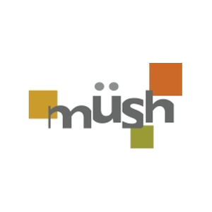 m-u-s-h brand logo for m-u-s-h.com