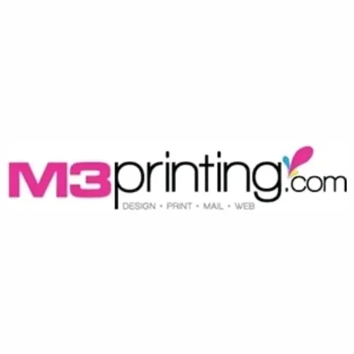 m3printing brand logo for m3printing.com