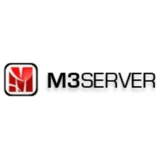 m3server brand logo for m3server.com