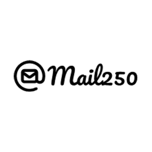 mail250 brand logo for mail250.com