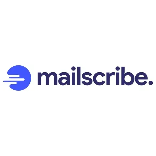 mailscribe brand logo for mailscribe.com
