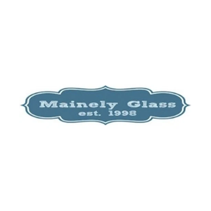 mainelyglass brand logo for mainelyglass.com
