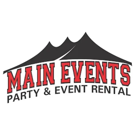 maineventspartyrental brand logo for maineventspartyrental.com