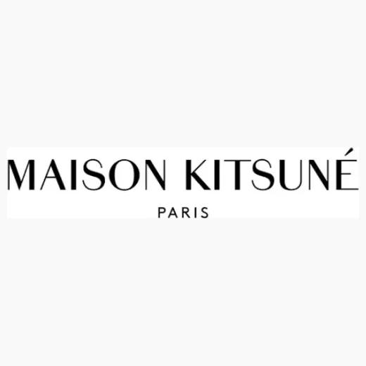 maisonkitsune brand logo for maisonkitsune.com