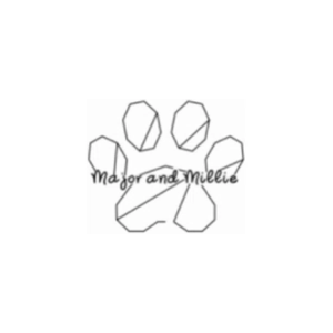 majorandmillie brand logo for majorandmillie.com